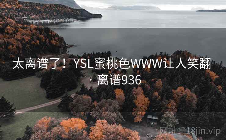 太离谱了！YSL蜜桃色WWW让人笑翻 · 离谱936